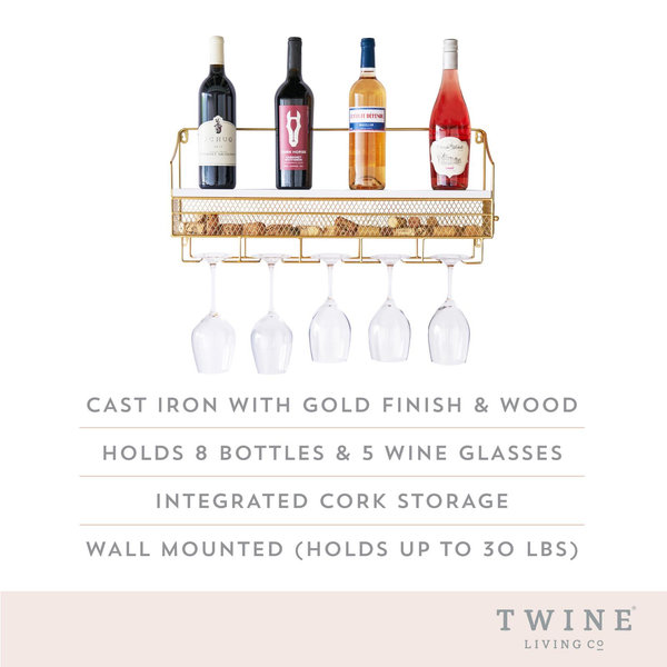 Twine Wine Rack & Cork Storage - Thumbnail 4