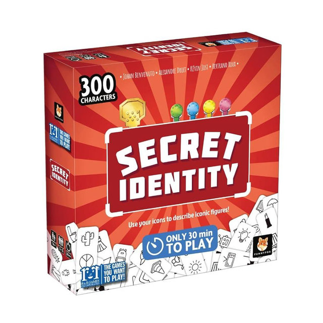 R&R Games Secret Identity, Perfect Party Game for Adults and Kids, Ideal for Family Night