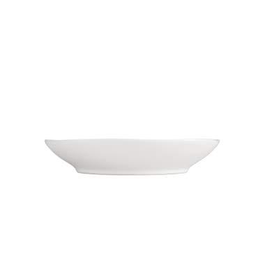 Fortessa Vitraluxe Dinnerware Heirloom Matte Finish Coupe Pasta Bowl 9-Inch, Linen, Set of 4