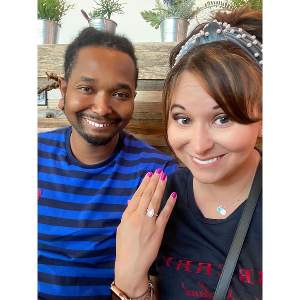 The day we got engaged