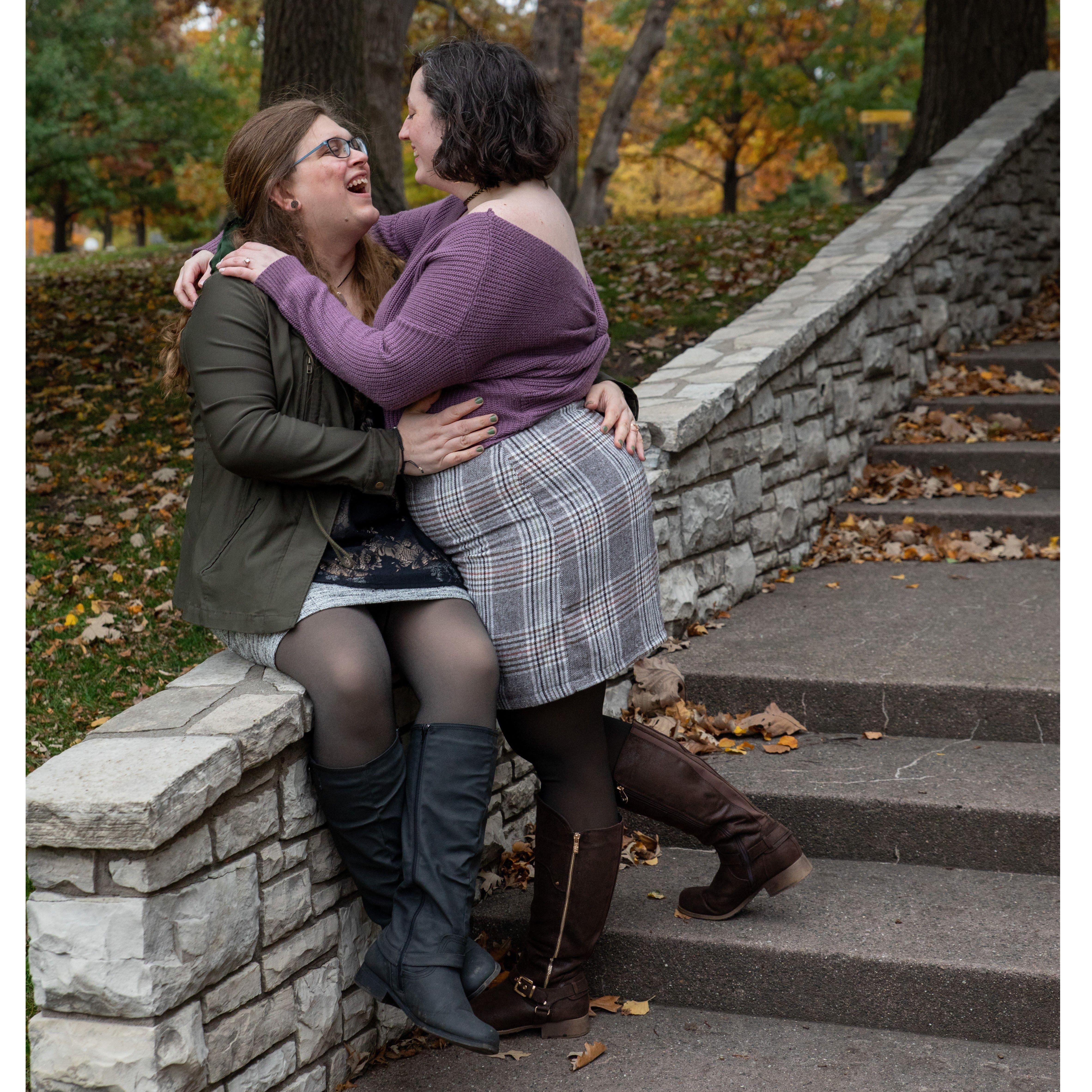 Engagement photos October 2023