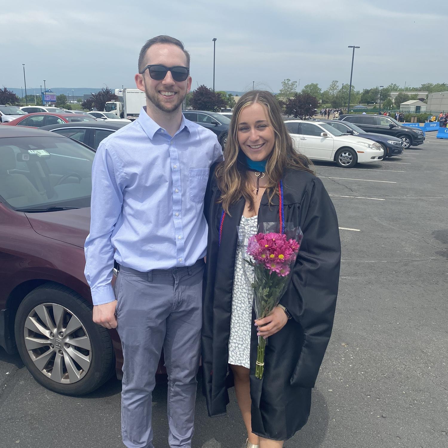 Sarah’s University of Scranton graduation