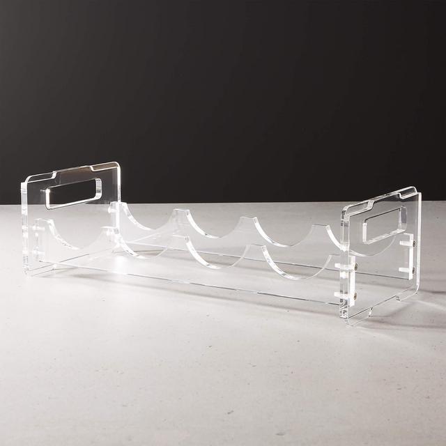 Clear Wine Rack