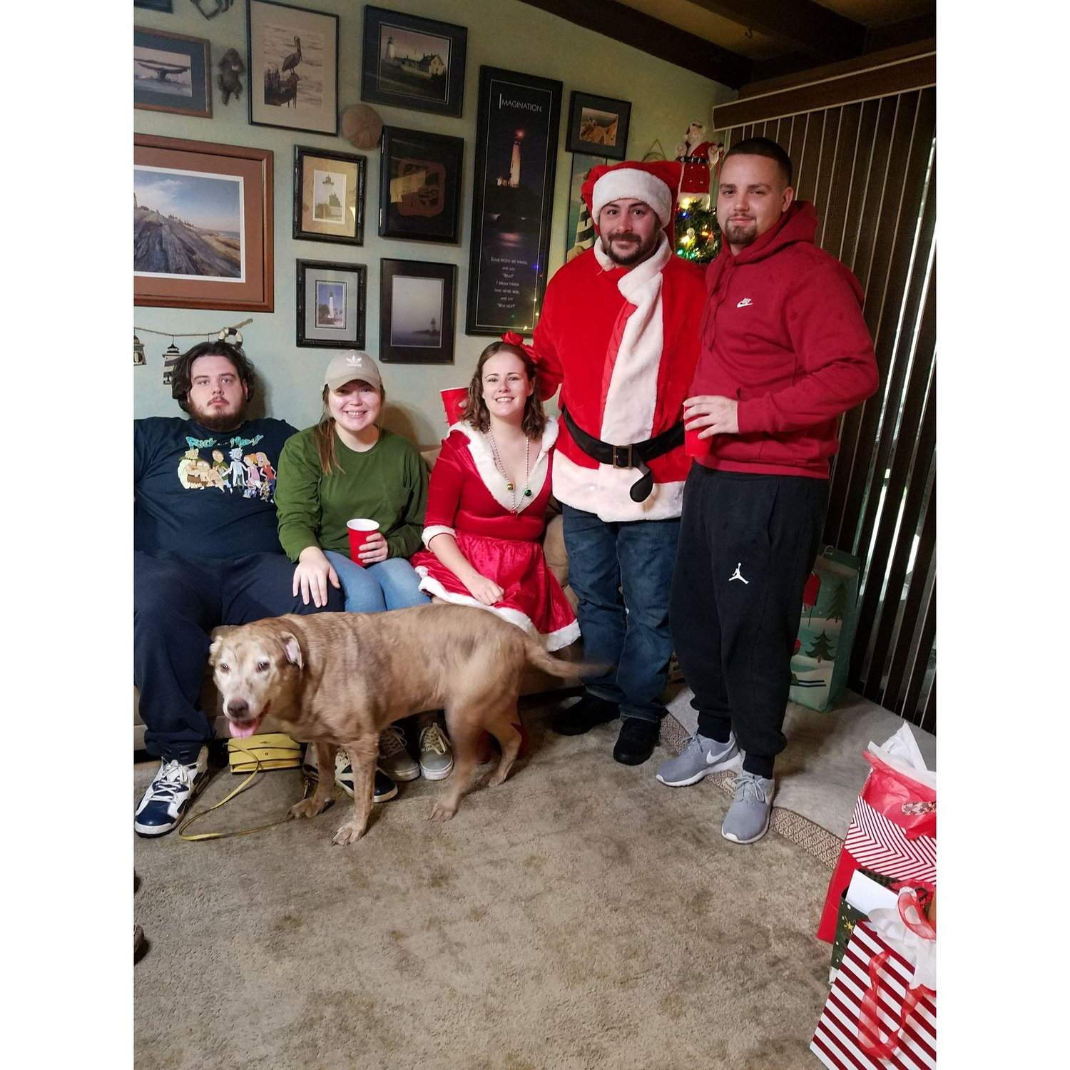 2021 Christmas with Carrisa's family
