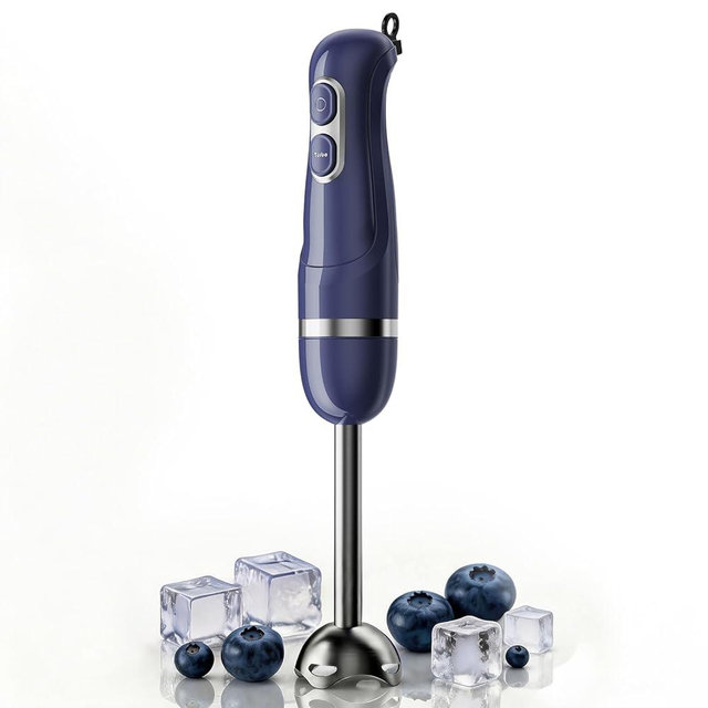 Turelar Immersion Blender Handheld, Corded Electric Blenders Portable Stick Mixer with 2 Mixing Speed and Stainless Steel Blades Emulsifier for Effortless Blending Soup, Smoothies, Puree or Baby Food