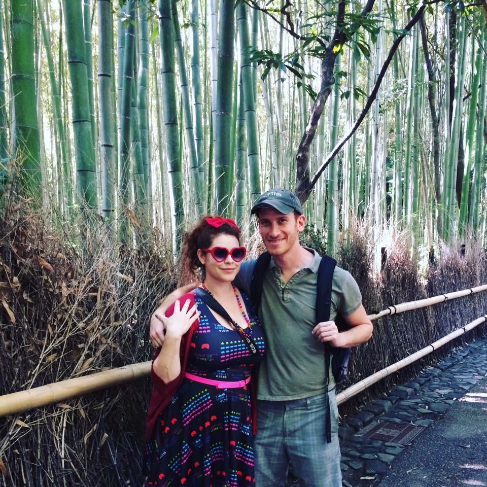 Arashiama Bamboo Forest in Kyoto, Japan