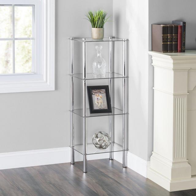 Maia 16'' W Steel Etagere Bookcase