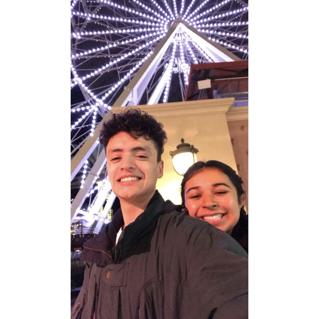Natali took Chuffy ice skating (2017) and little did she know that he was so good at it!