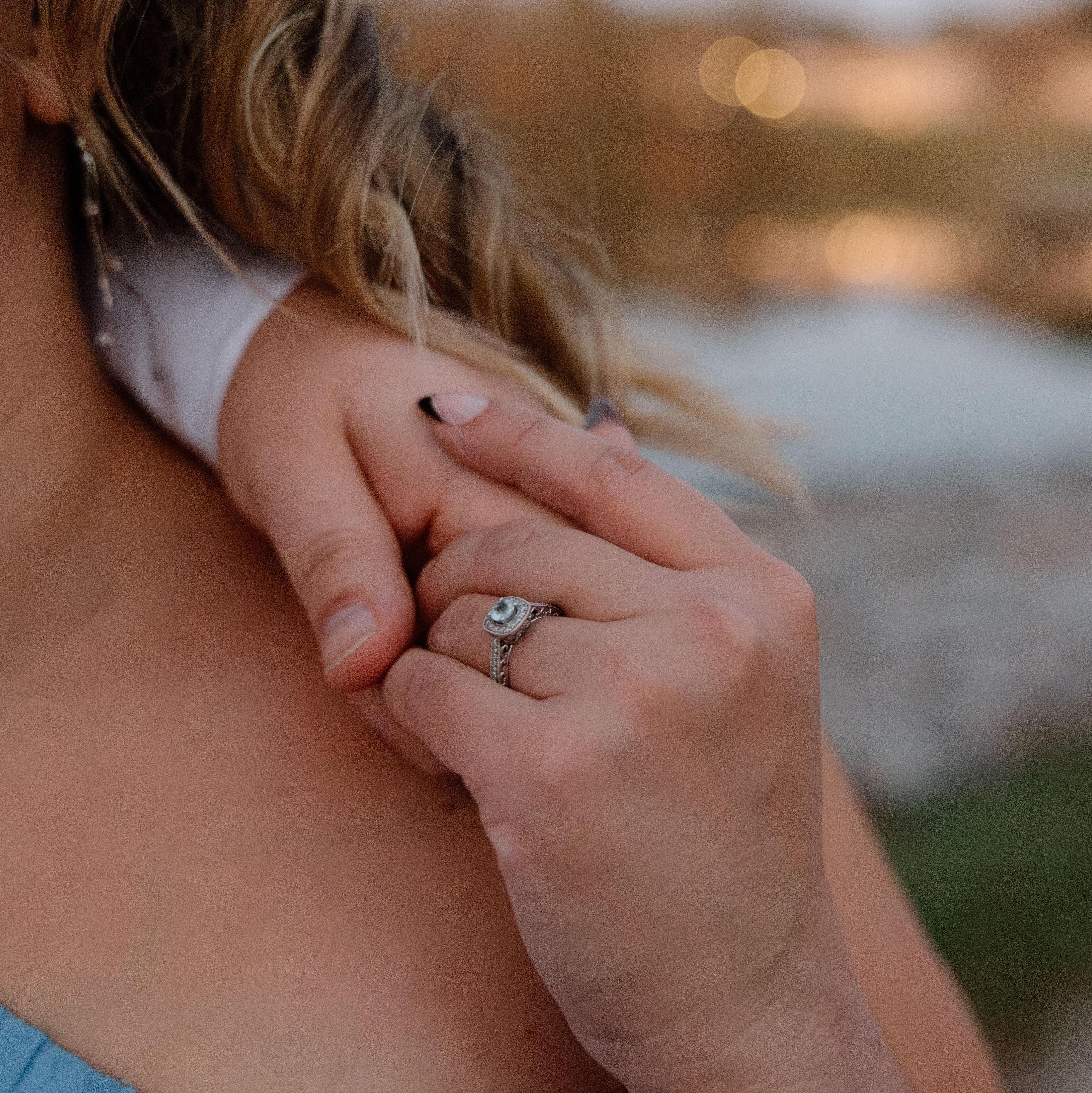 The beautiful ring.