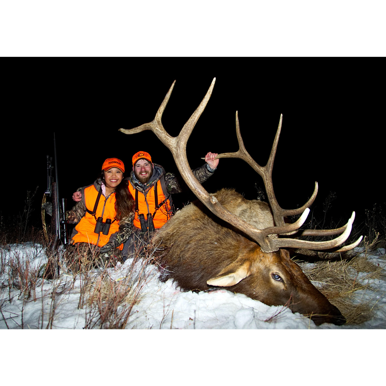 Paulina's first big game animal!