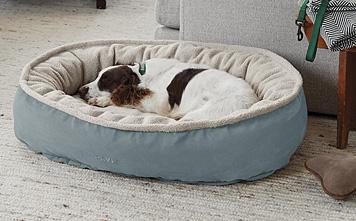 ComfortFill Wraparound Dog Bed with Fleece