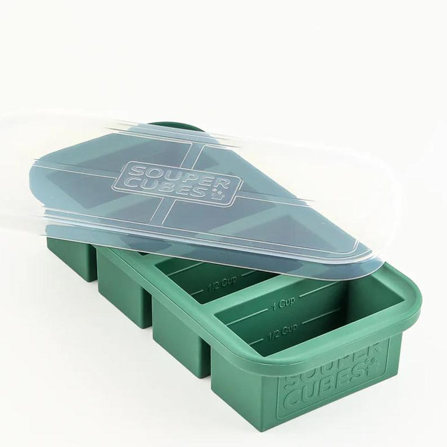 Silicone Freezer Trays - One Cup / Kale