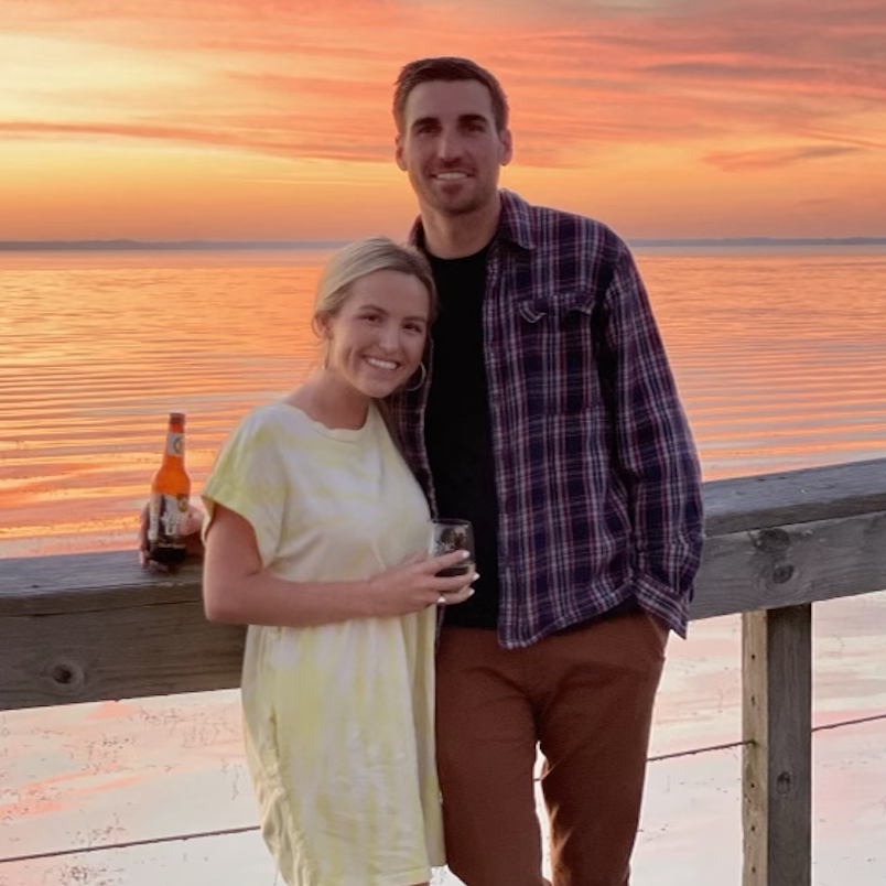 Enjoying Happy Hour in one of our favorite places - The Outer Banks!