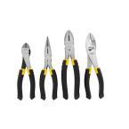 Bi-Material Plier Set (4-Piece)