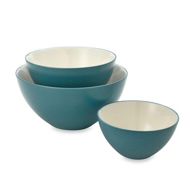 Noritake® Colorwave 3-Piece Bowl Set in Turquoise