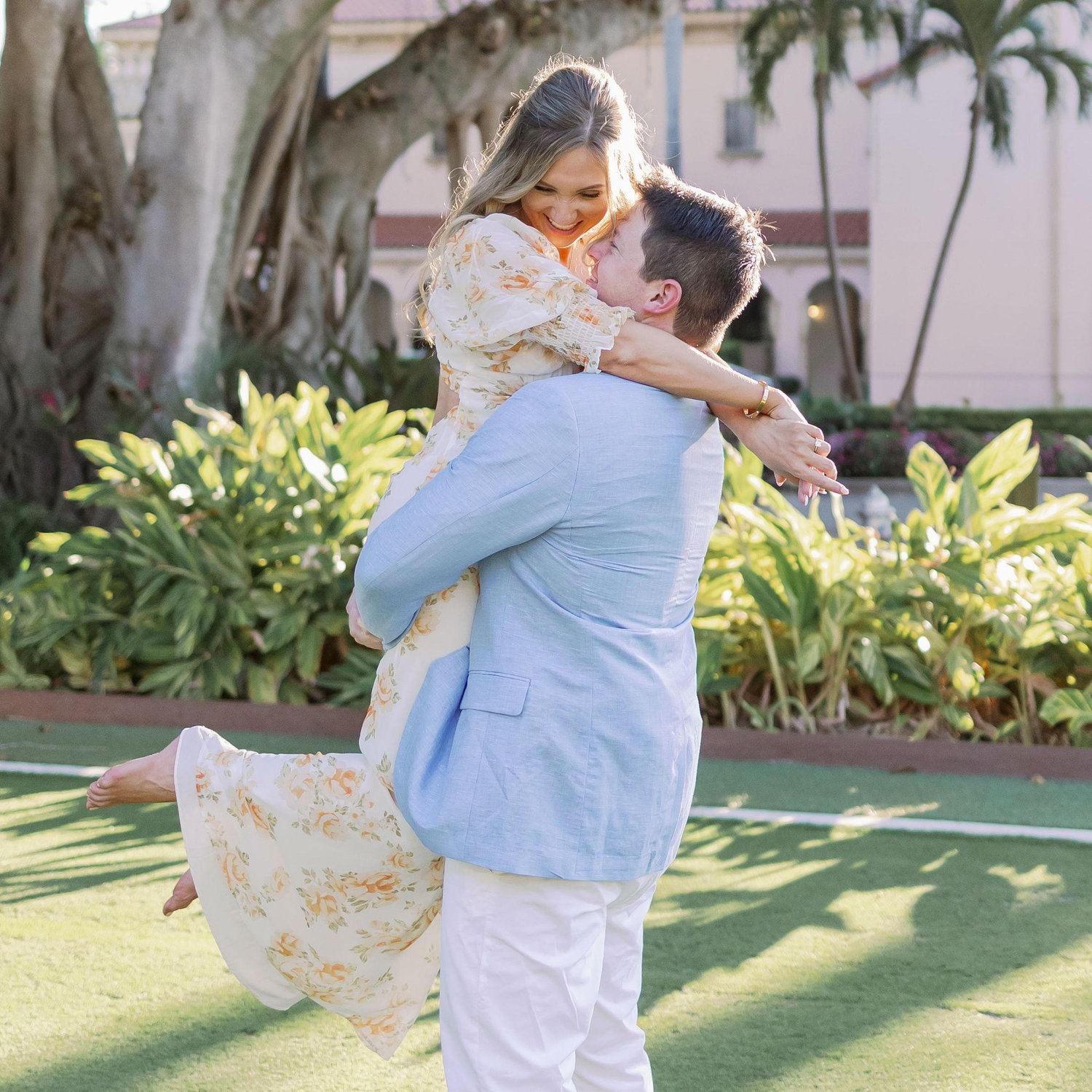 Engagement Photos at The Boca Raton Resort