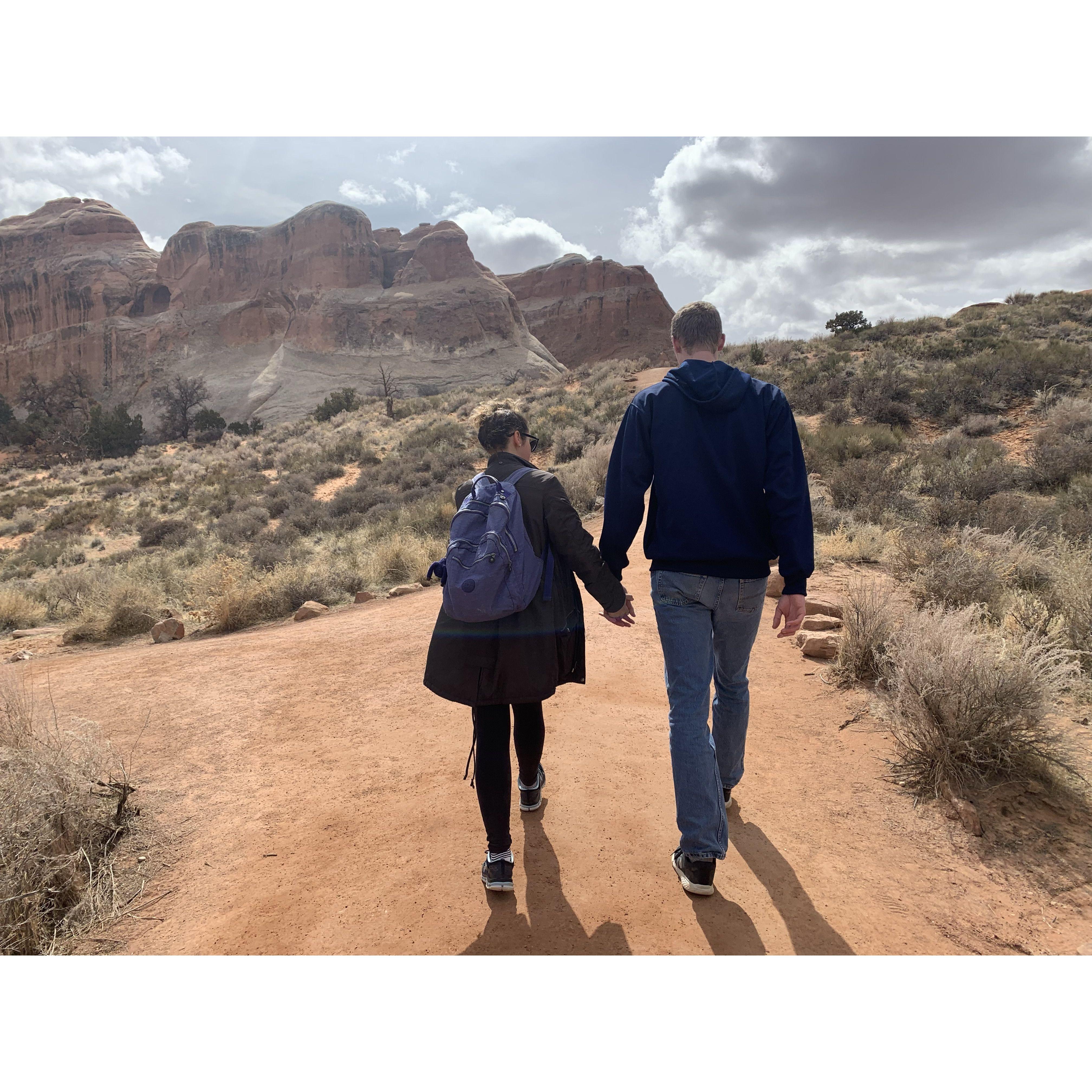 We went on a family trip to Utah with Walker's family!