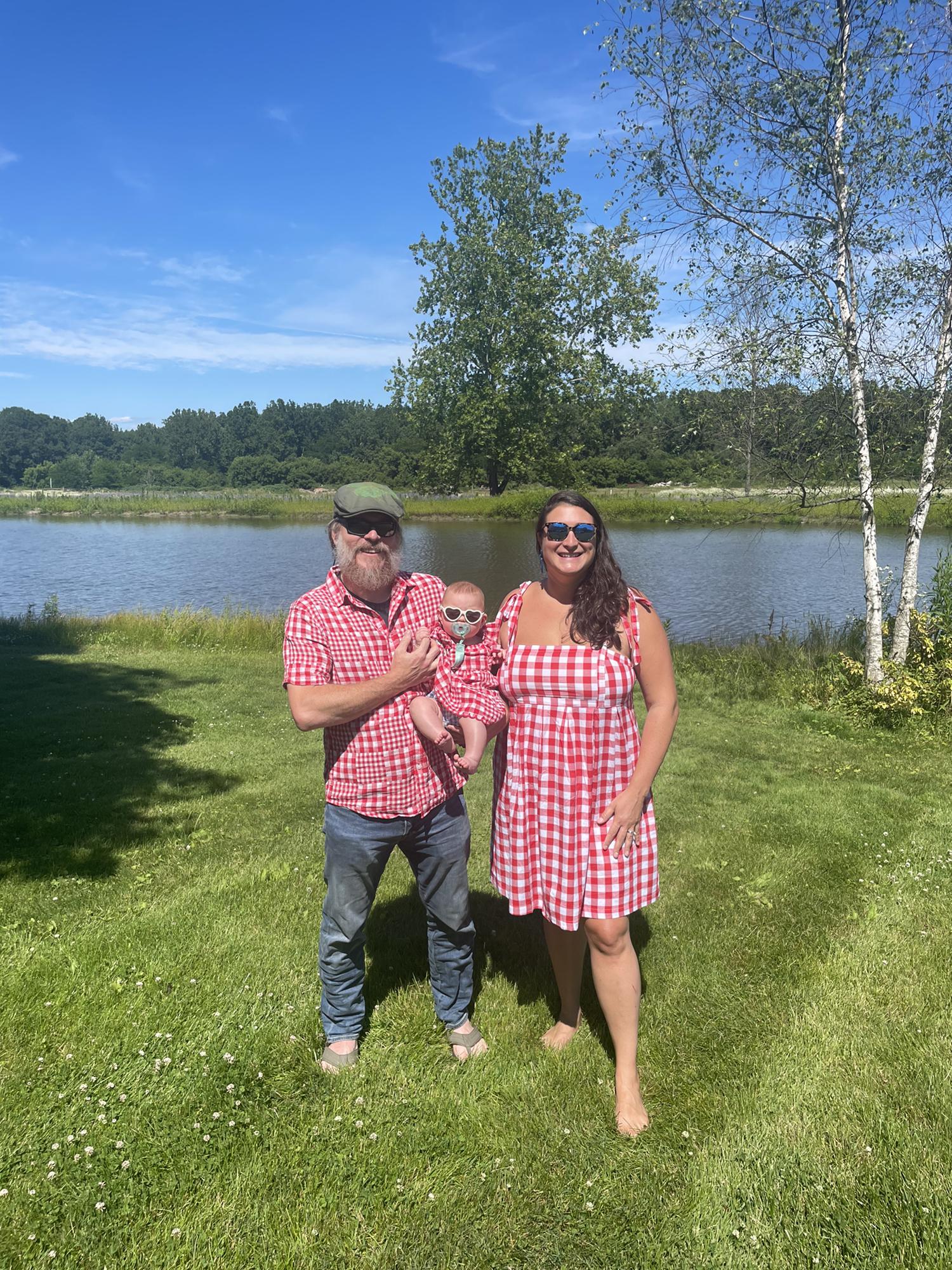 Fourth of July matching family outfits!