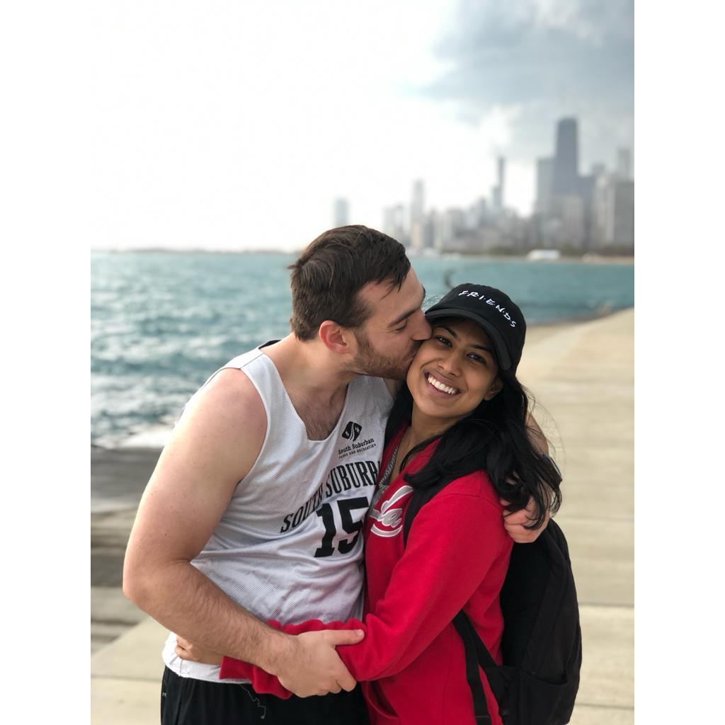 That one time where we took amazing photos on Chicago's lakefront and then sprinted away from the rain!