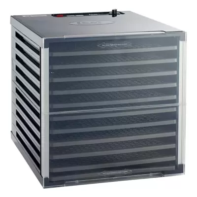 LEM Mighty Bite 10-Tray Double Door Countertop Dehydrator
