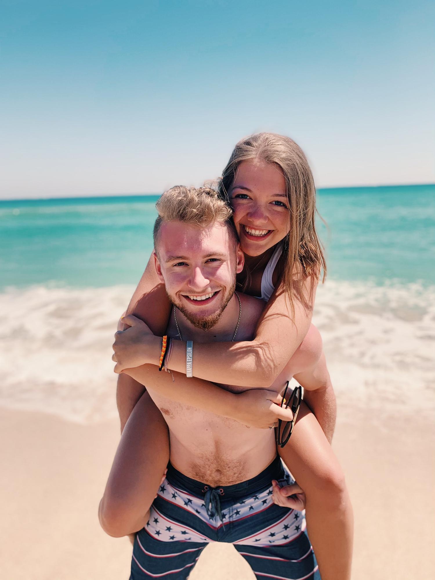 Quite possibly one of the best pictures of us - on North Miami Beach