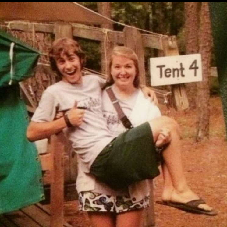 Co-Counselors at Camp Gravatt in 2014