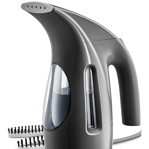 HiLIFE Steamer for Clothes, Portable Handheld Design, 240ml Big Capacity, 700W, Strong Penetrating Steam, Removes Wrinkle, for Home, Office(ONLY FOR 120V)-Black