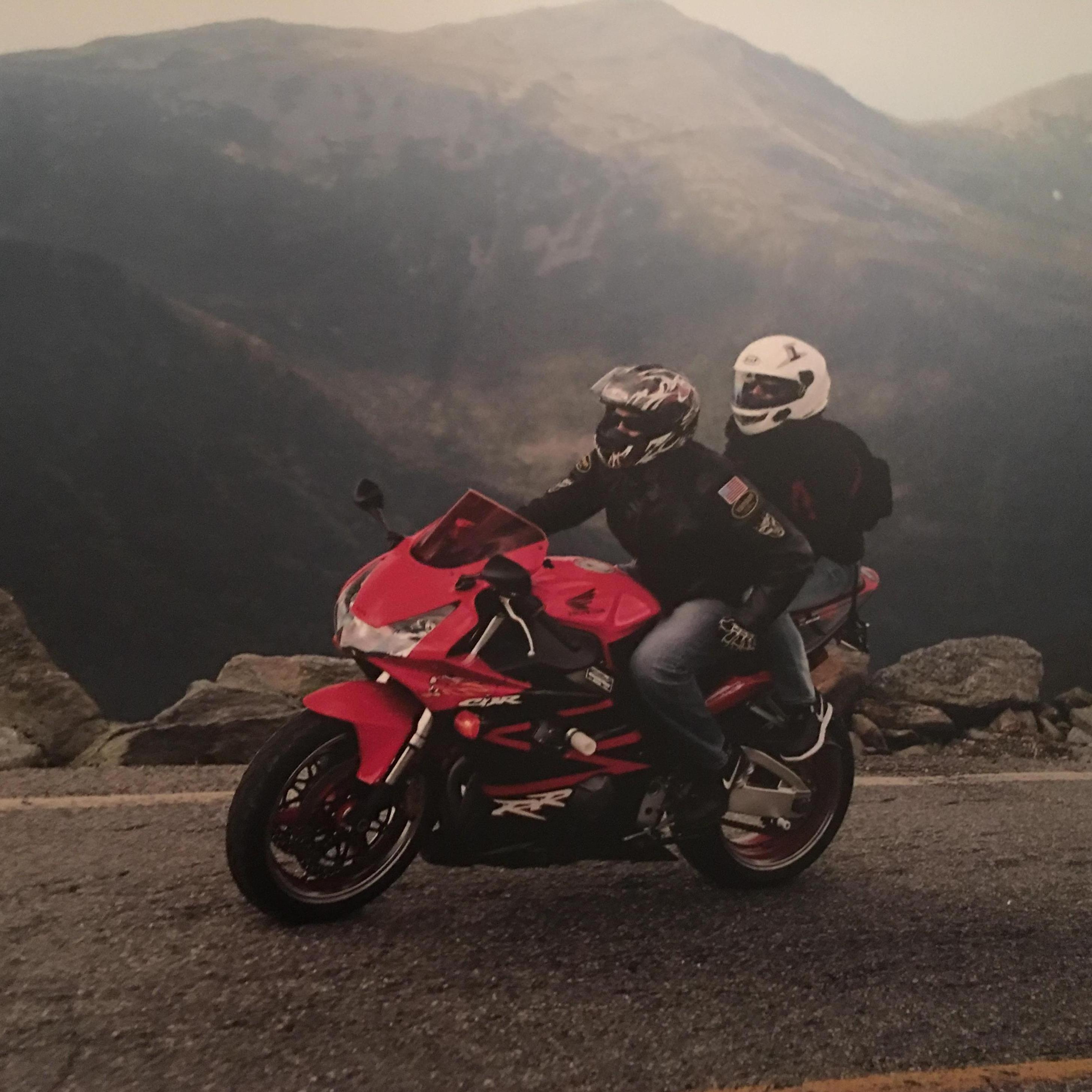 Riding up Mount Washington, NH; June 2017