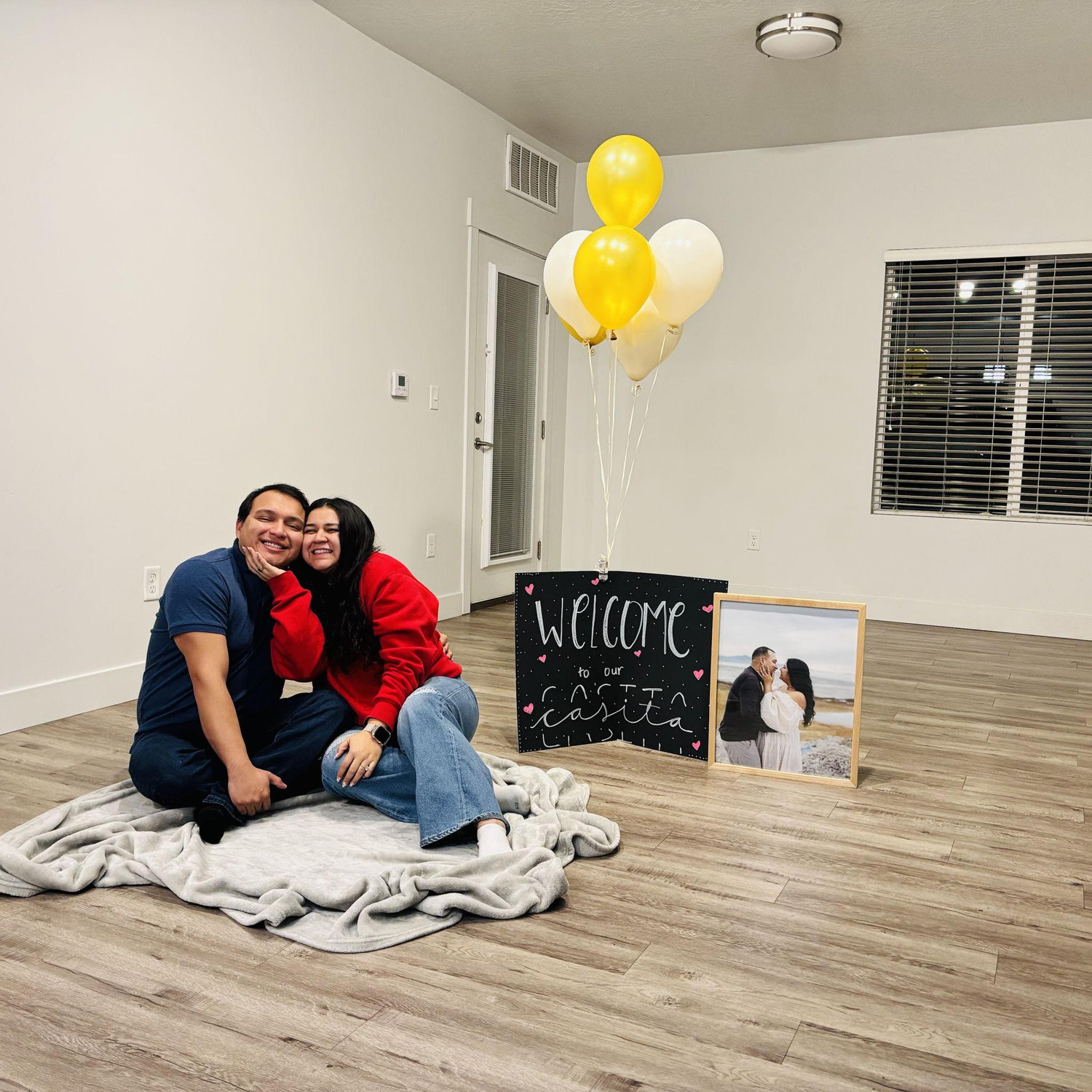 Our first apartment!