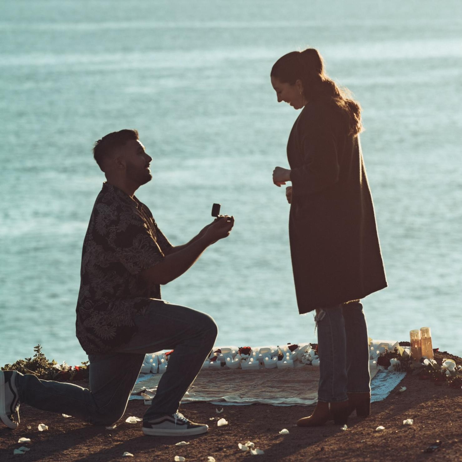 The Proposal! Jeremiah planned a whole day of surprises for Savannah leading up to the most beautiful proposal at her absolute favorite dreamy spot, the beach!