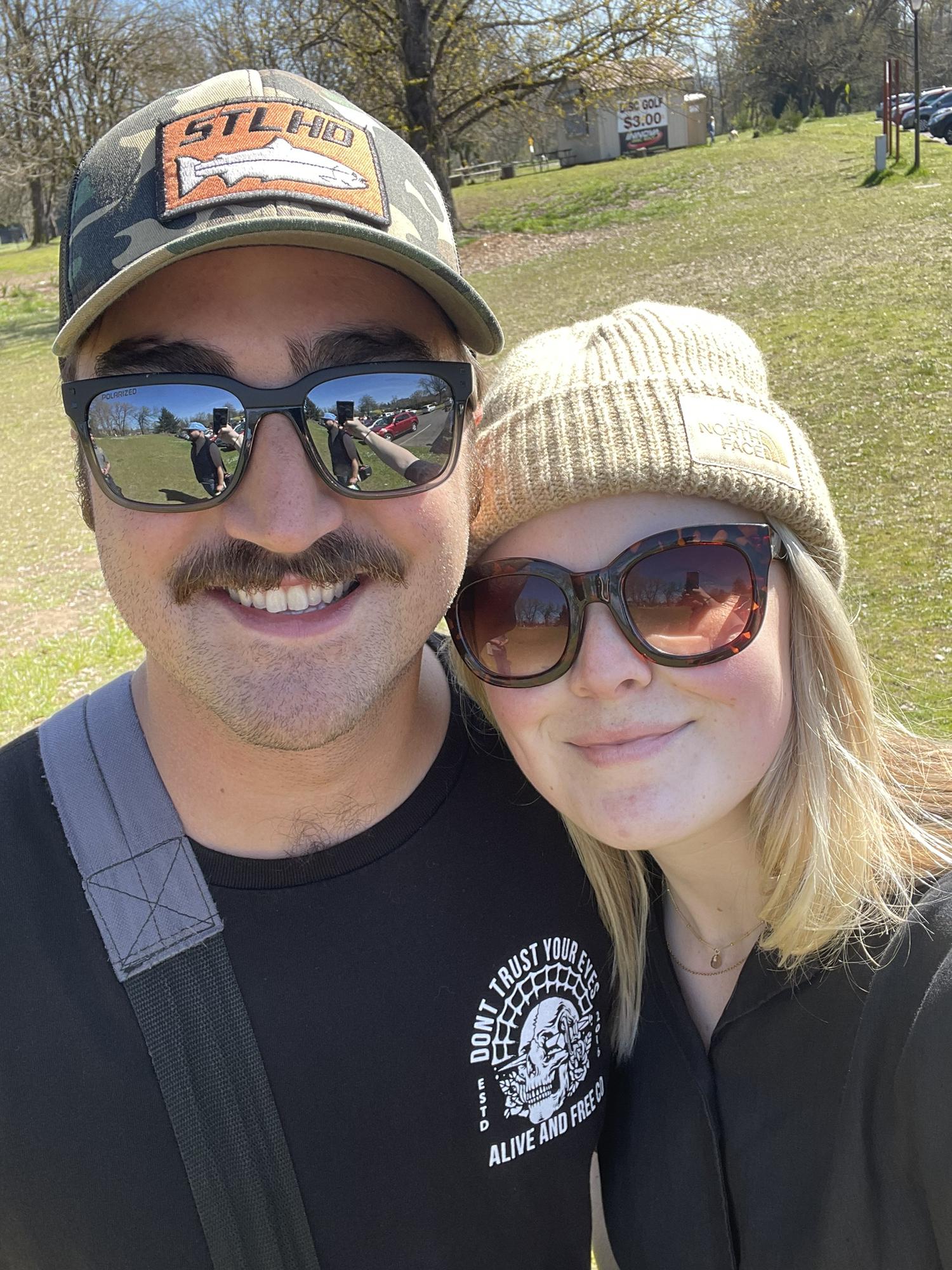 Introducing Madison to Disc Golf!