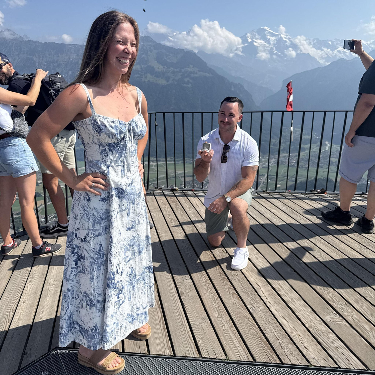 Day 3 - Harder Kulm - shit-eating grin