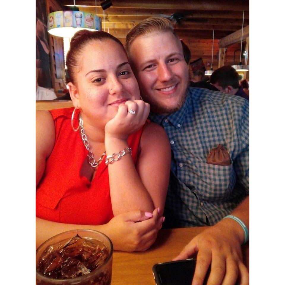 Meeting GiGi's family, August 2015.