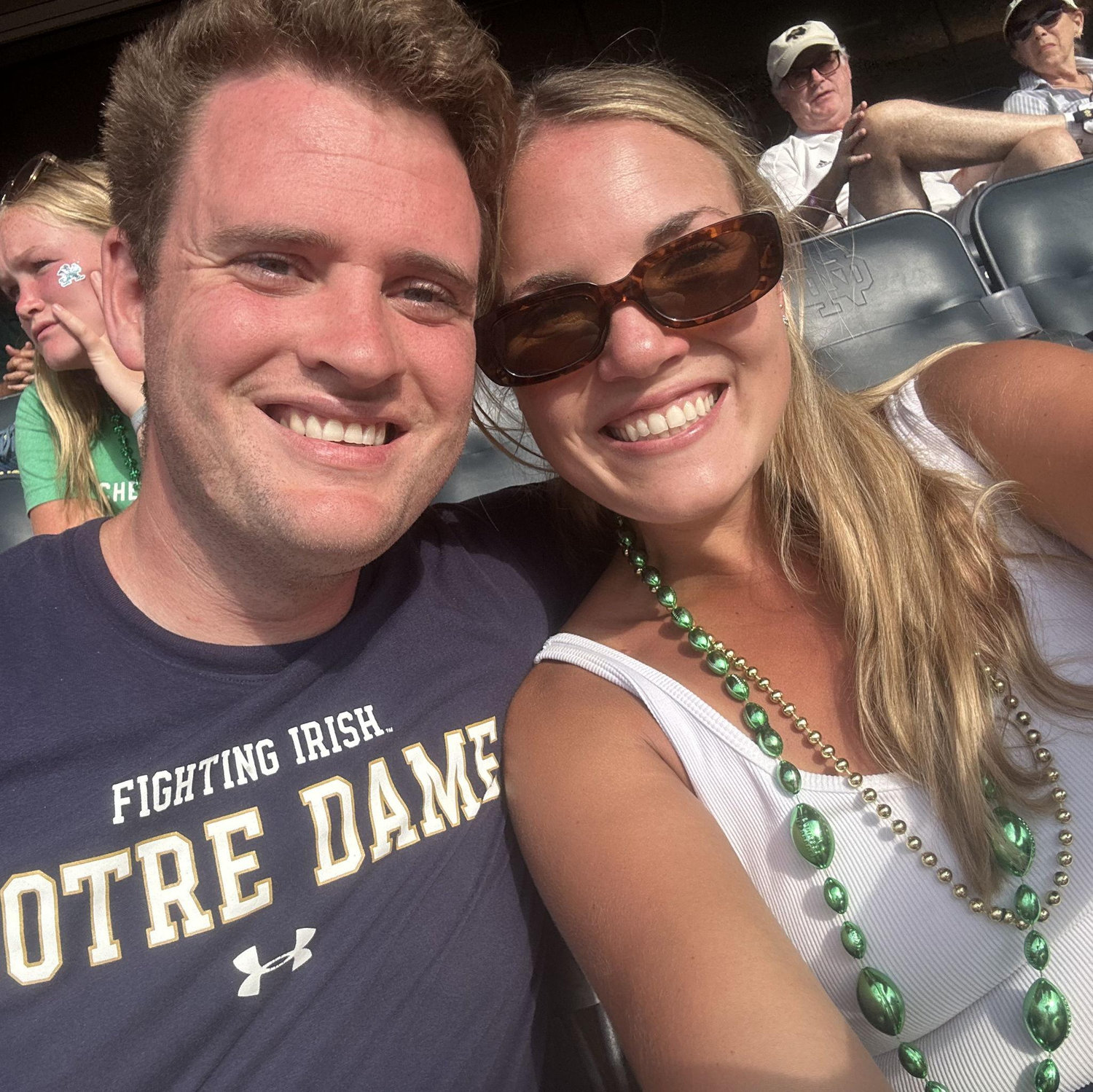September 2024 - Ryan went to his first Notre Dame game!