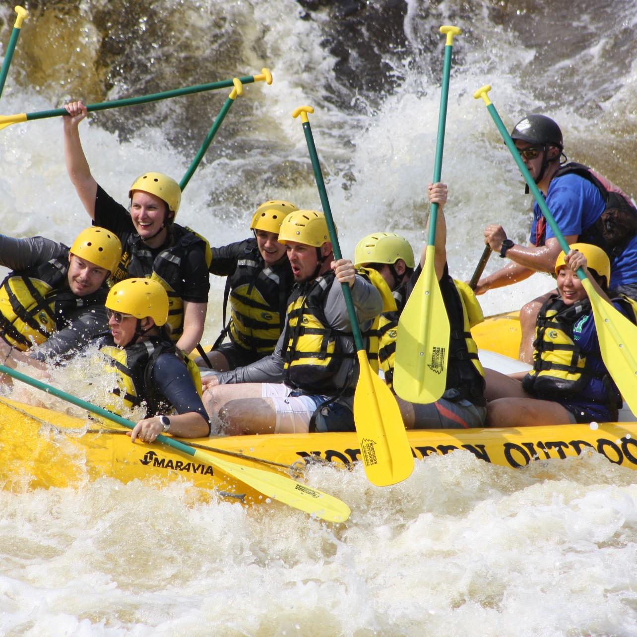 White Water Rafting, Mount Katahdin, Maine - July, 2019