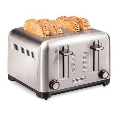 Hamilton Beach® Professional Stainless Steel 4-Slice Toaster