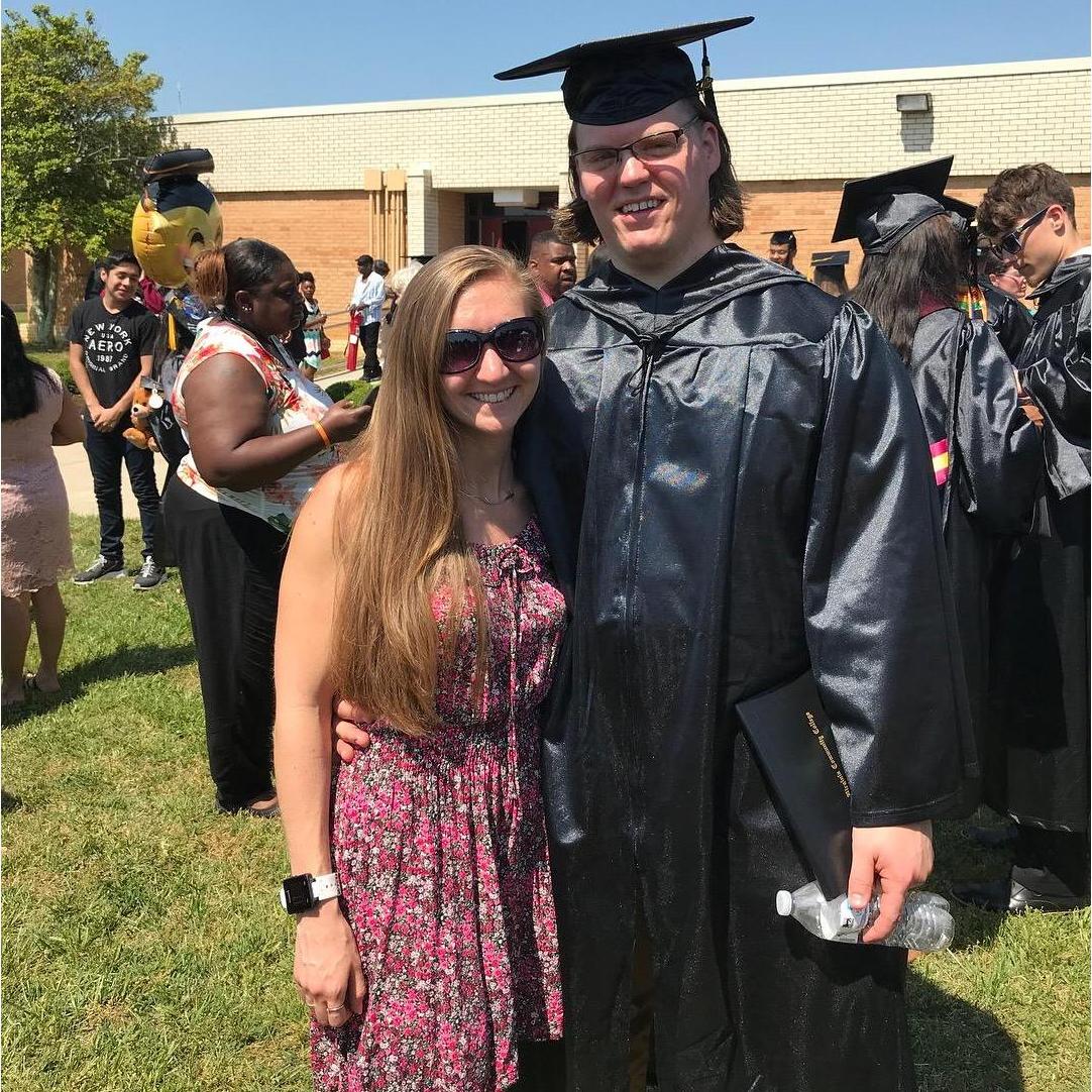 Miles's graduation from nursing school!