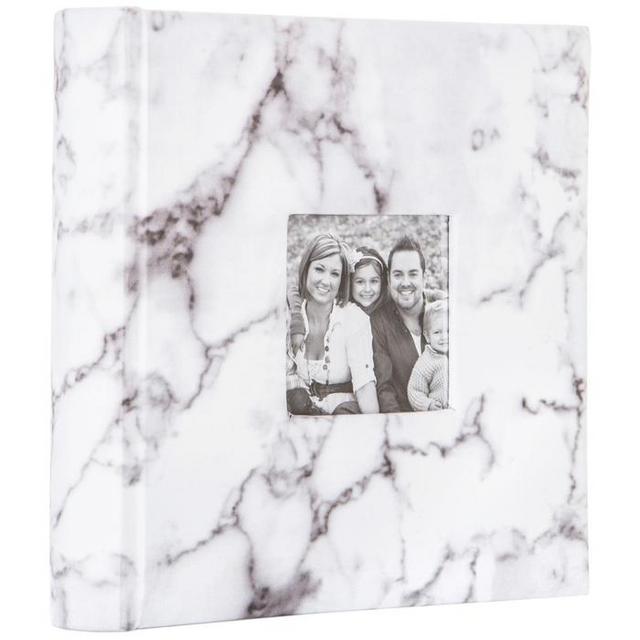 White Marble Photo Album