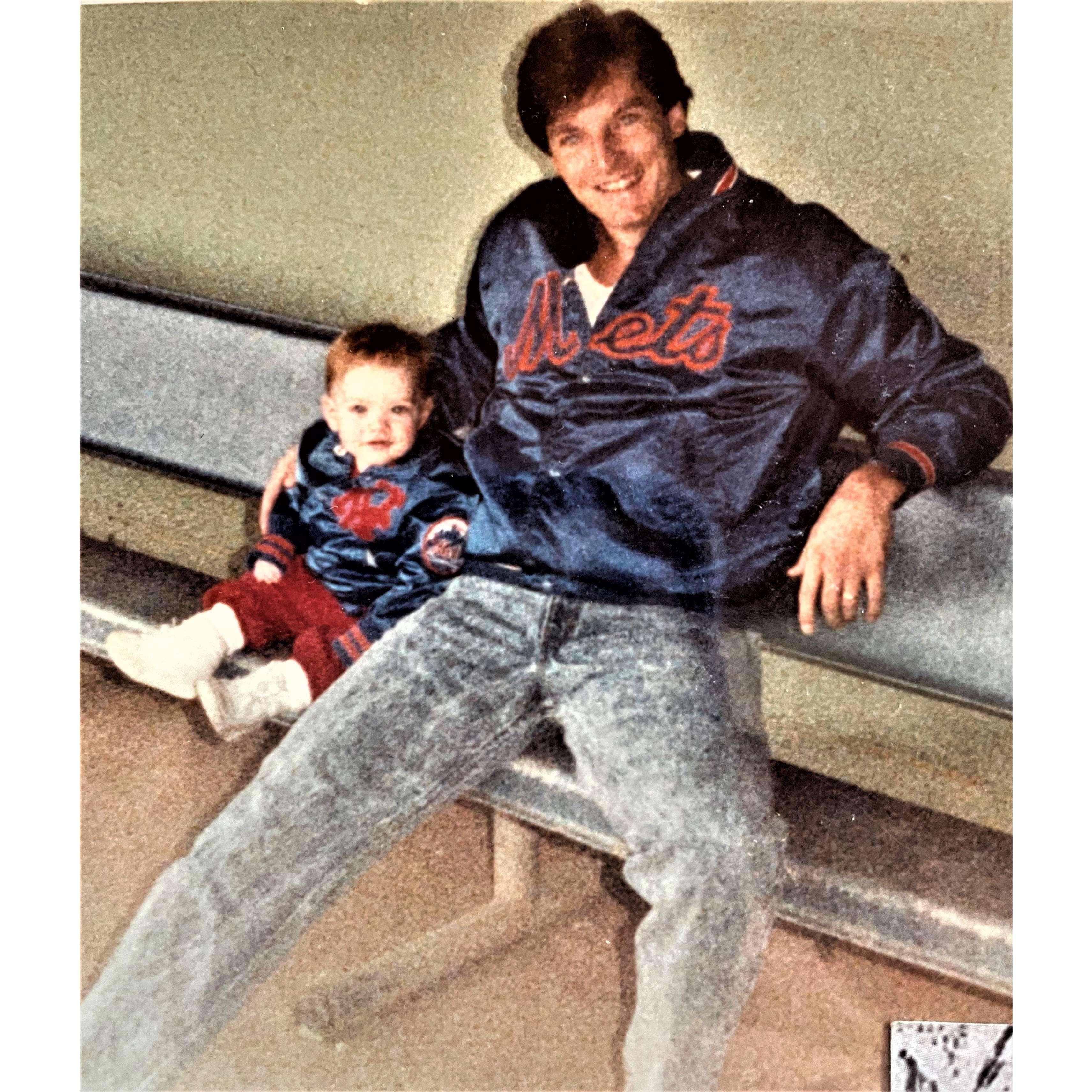 Rich and son, Richard Jr.  1987