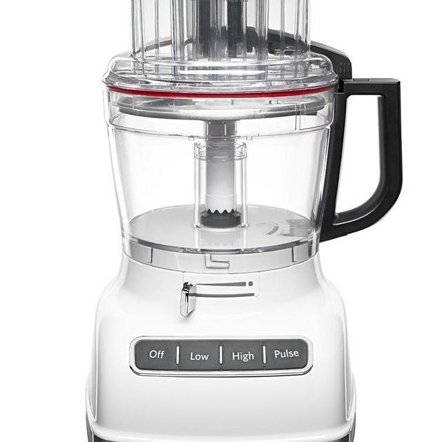 KitchenAid KFP1133WH 11-Cup Food Processor with Exact Slice System - White
