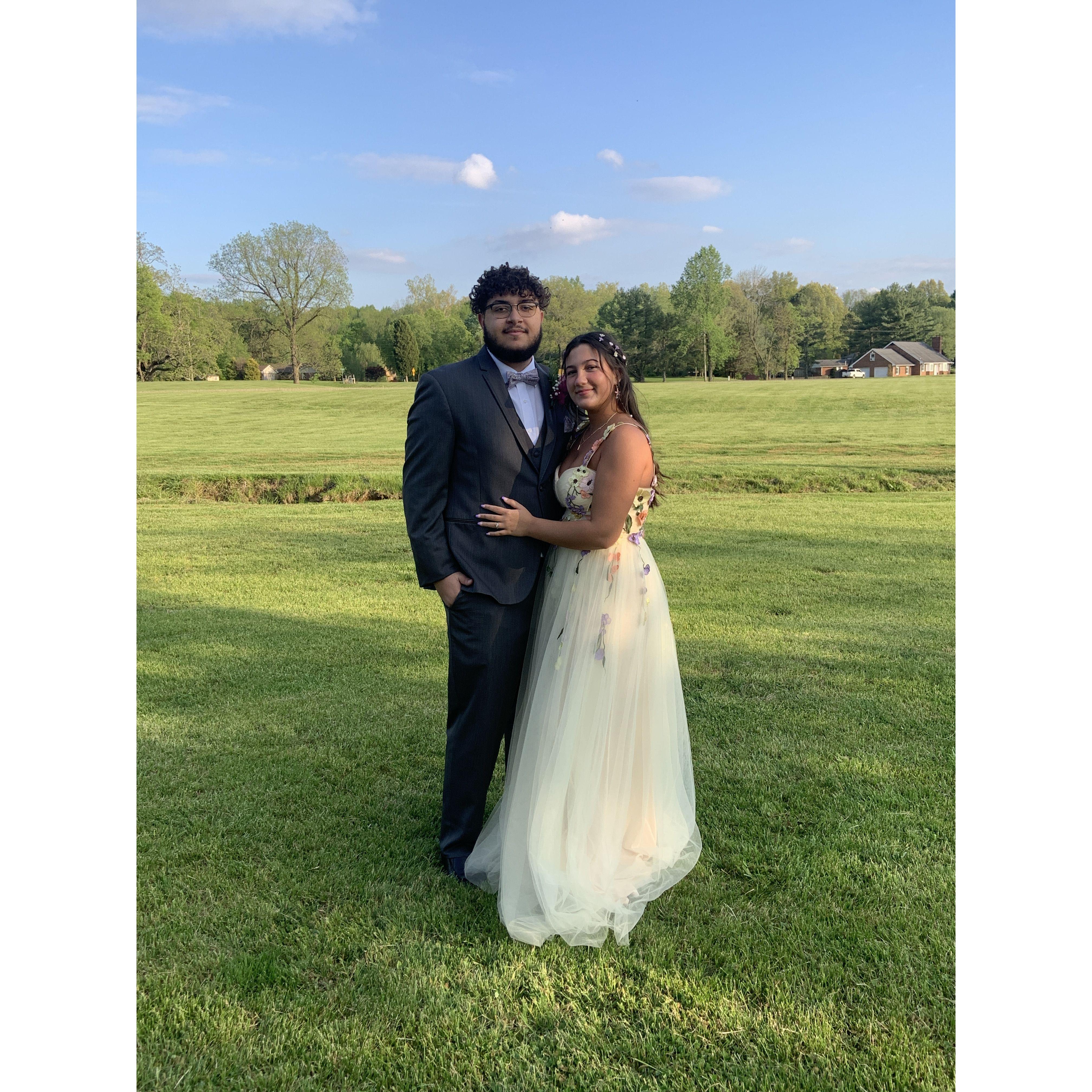 Holly's senior prom
