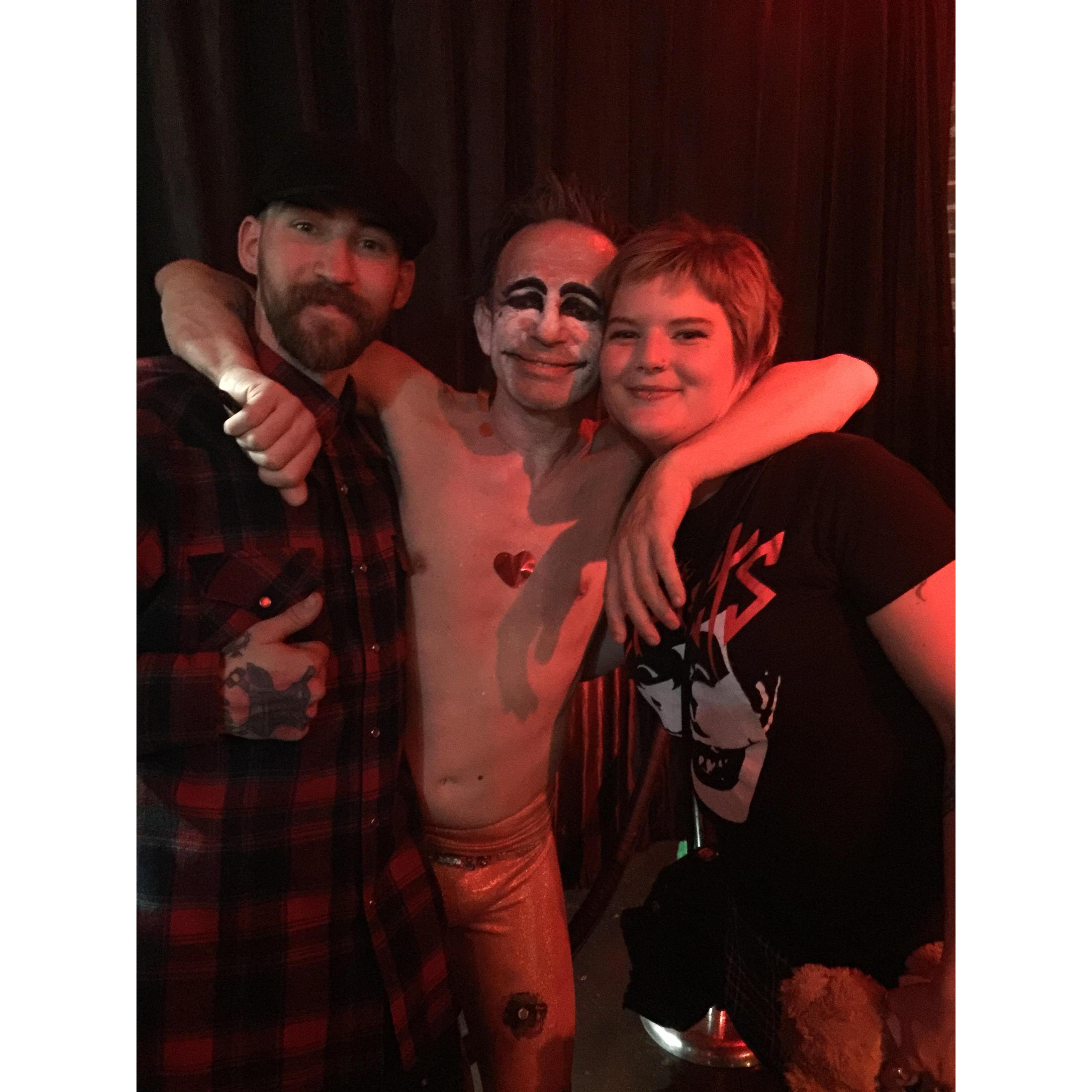 When we met Monkey, the singer from the Adicts! Such a memorable night that we will never forget.
