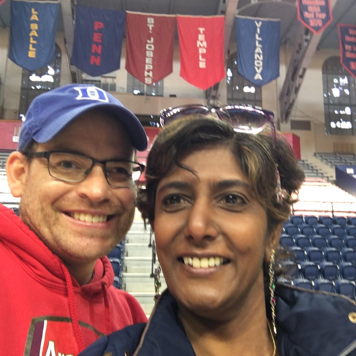 She took me to the Palestra on my first visit - she’s a keeper!