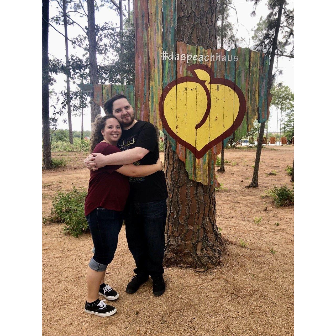 First trip to Fredericksburg together!
Das Peach Haus, August 2021