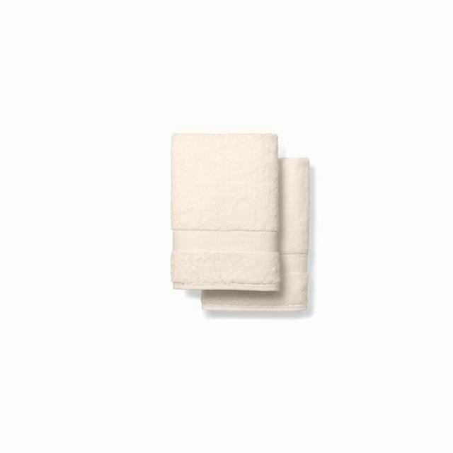 Plush Hand Towels (Pair) - Natural