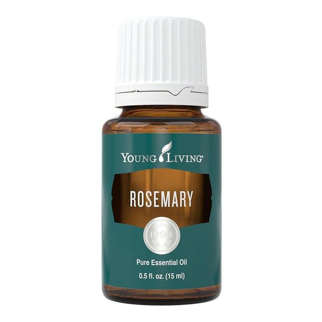 Young Living Rosemary Essential Oil - 100% Pure and Natural Aromatherapy - Invigorating Scent for Focus and Clarity - Has a Robust, Invigorating, Herbal Aroma - 15ml