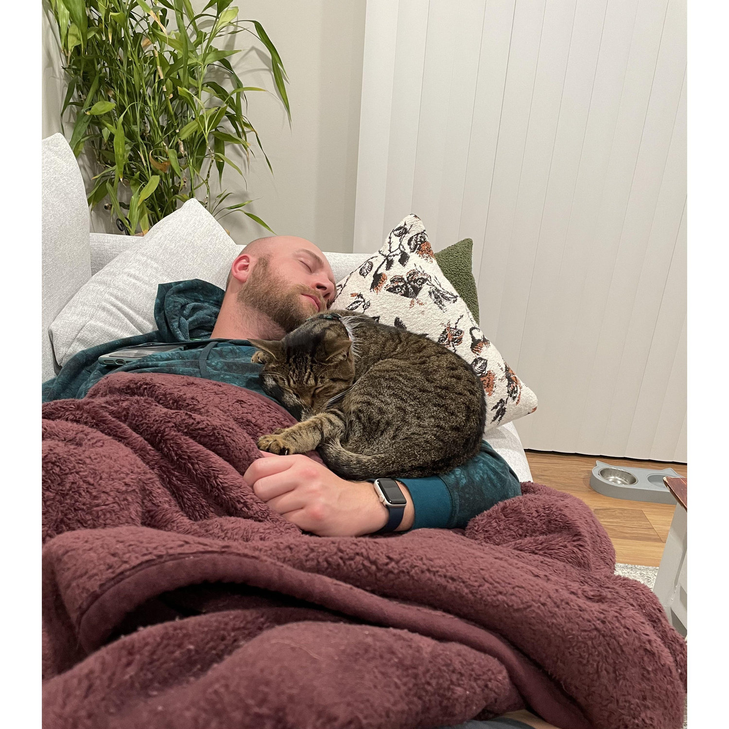 In April 2023, we added Jack to our home. He is the perfect nap buddy!