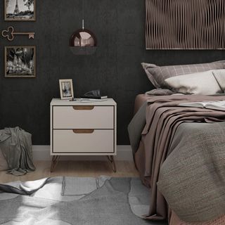 Rockefeller 2-Drawer Nightstand