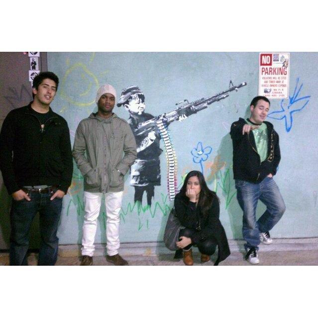 Trying to save Banksy's art and become influencers, 2011.