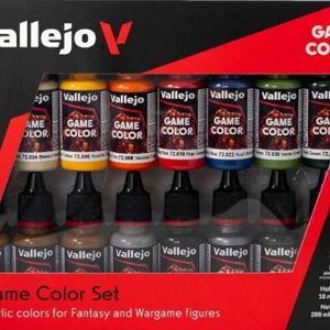 Vallejo - Game Color Introduction Set | Starter Set for Fantasy and Wargame Figures | 16 Bottles x 18 ml (0.60 fl.oz.)